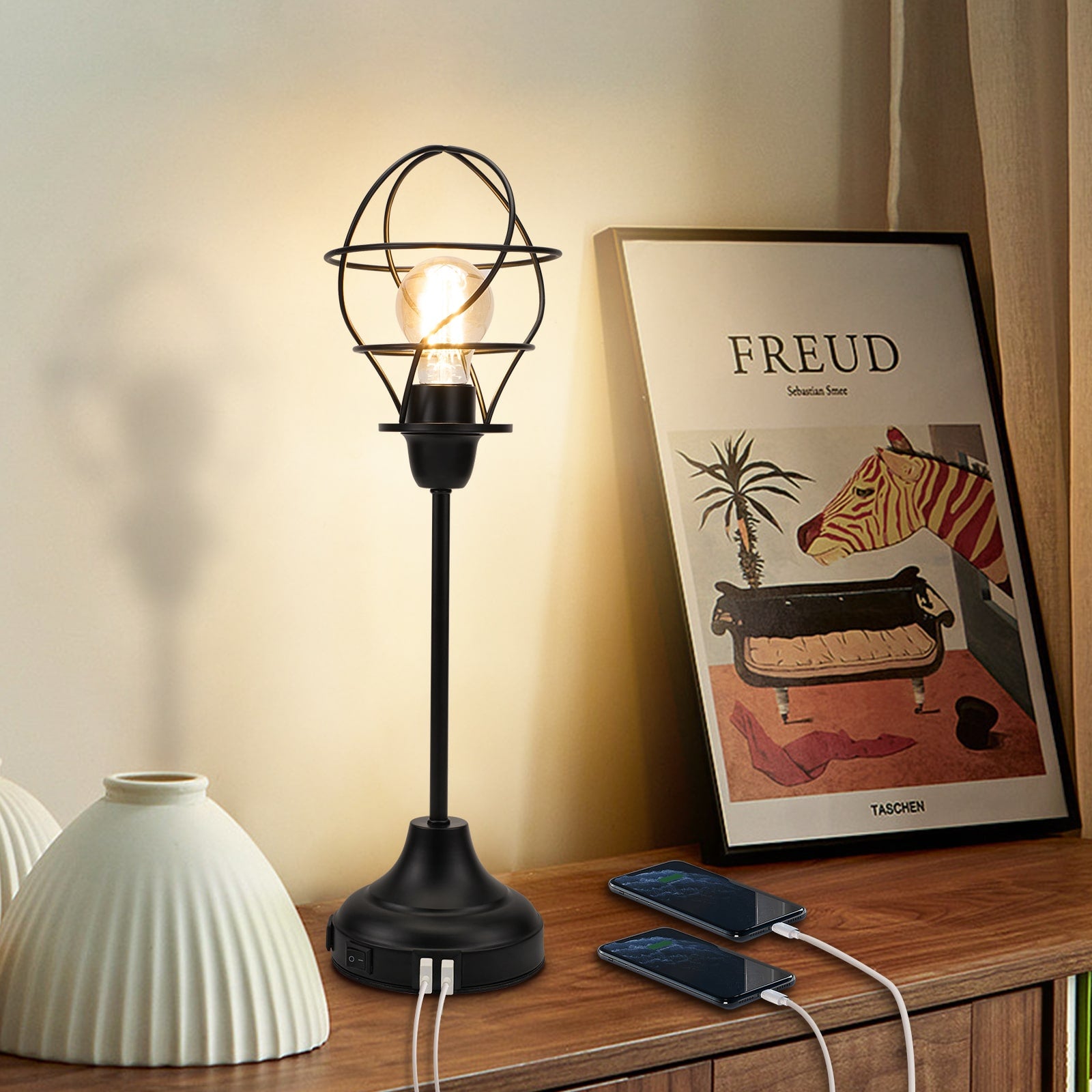 Industrial Table Lamp, Desk Lamp Vintage Retro