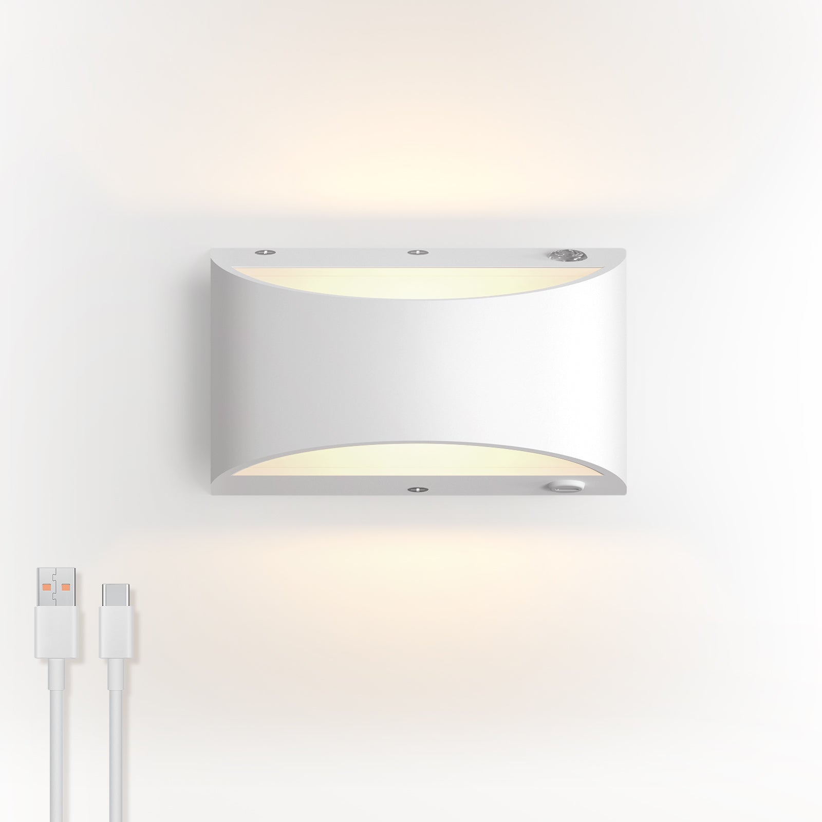 M07 Cordless Wall Sconce  Adjustable 3 Color Temperature