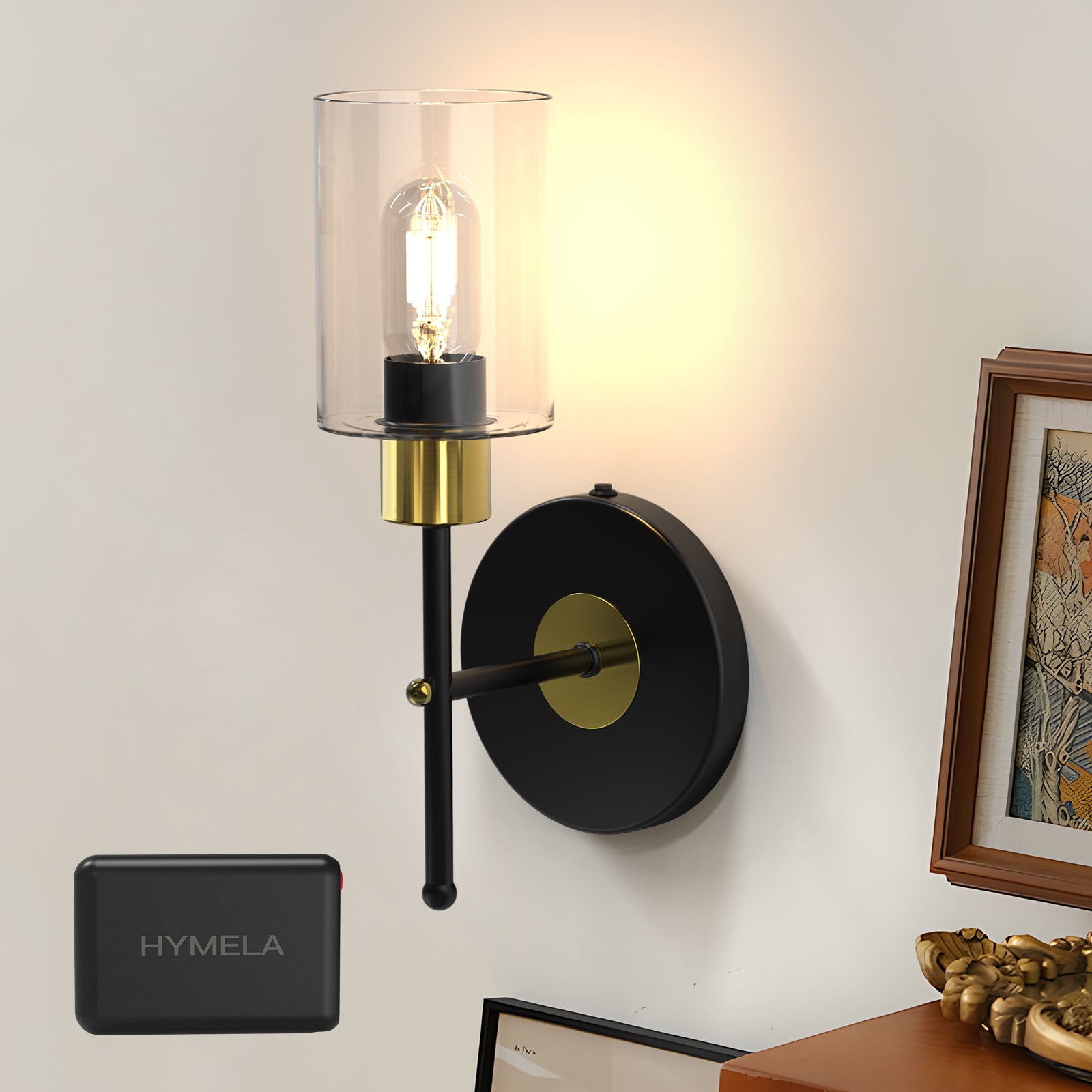 C01 Battery Operated Wall Lamp  Rechargeable for Kitchen Room