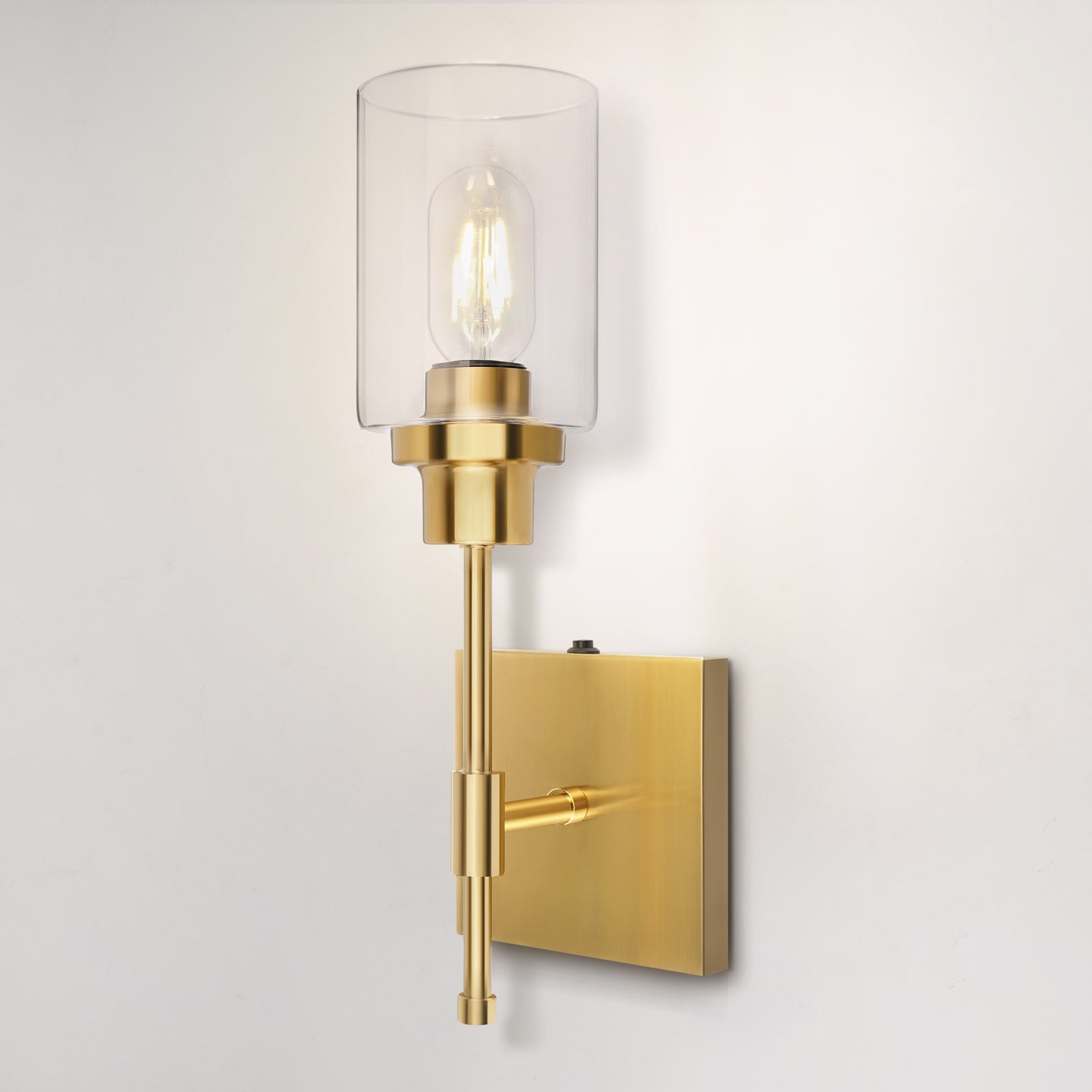 C01 Battery Operated Wall Sconce Modern Light Fixture for Hallway