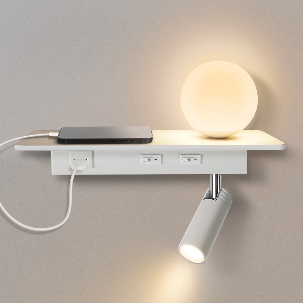 M02 Modern Wall-mounted reading Light for Living Room Adjustable