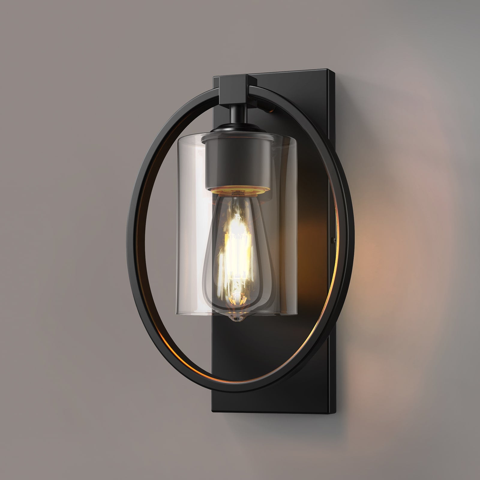 V02 Hardwired Retro Farmhouse Wall Sconce for Outdoor