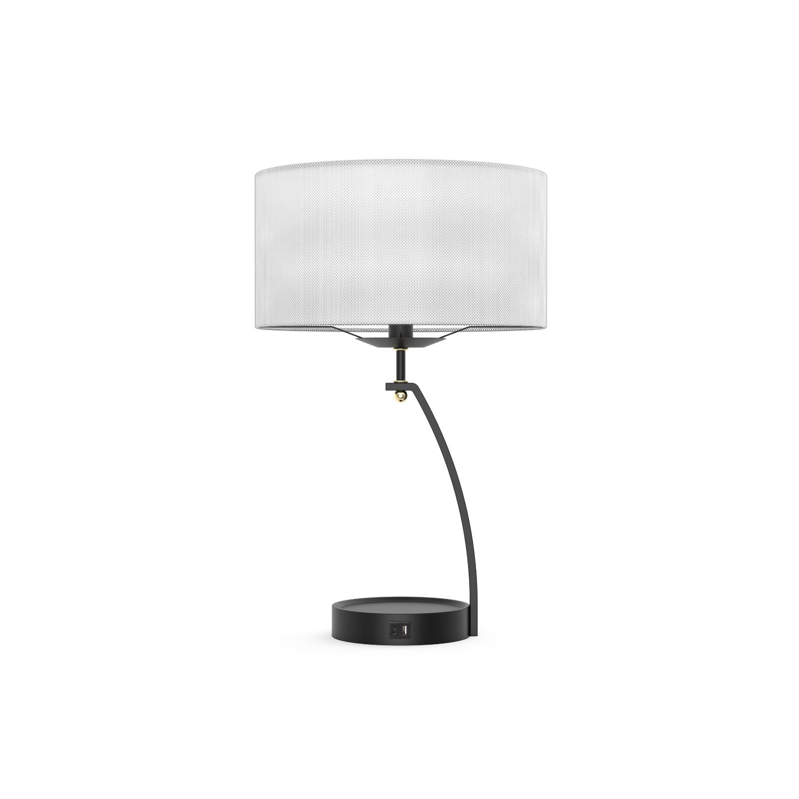 C07-3 Bedside Table Modern Lamps Dimmable & Touch Control for All Home Styles (Bulb Included)